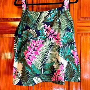 Lands End plus size 20W Tankini Top